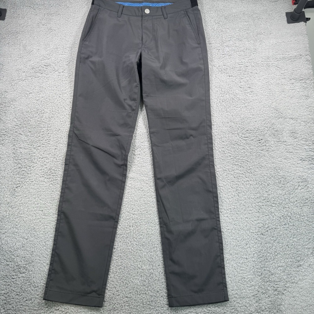 Bonobos Pants Mens 30x33 Grey Golf Chino Athletic Fit Stretch Performance